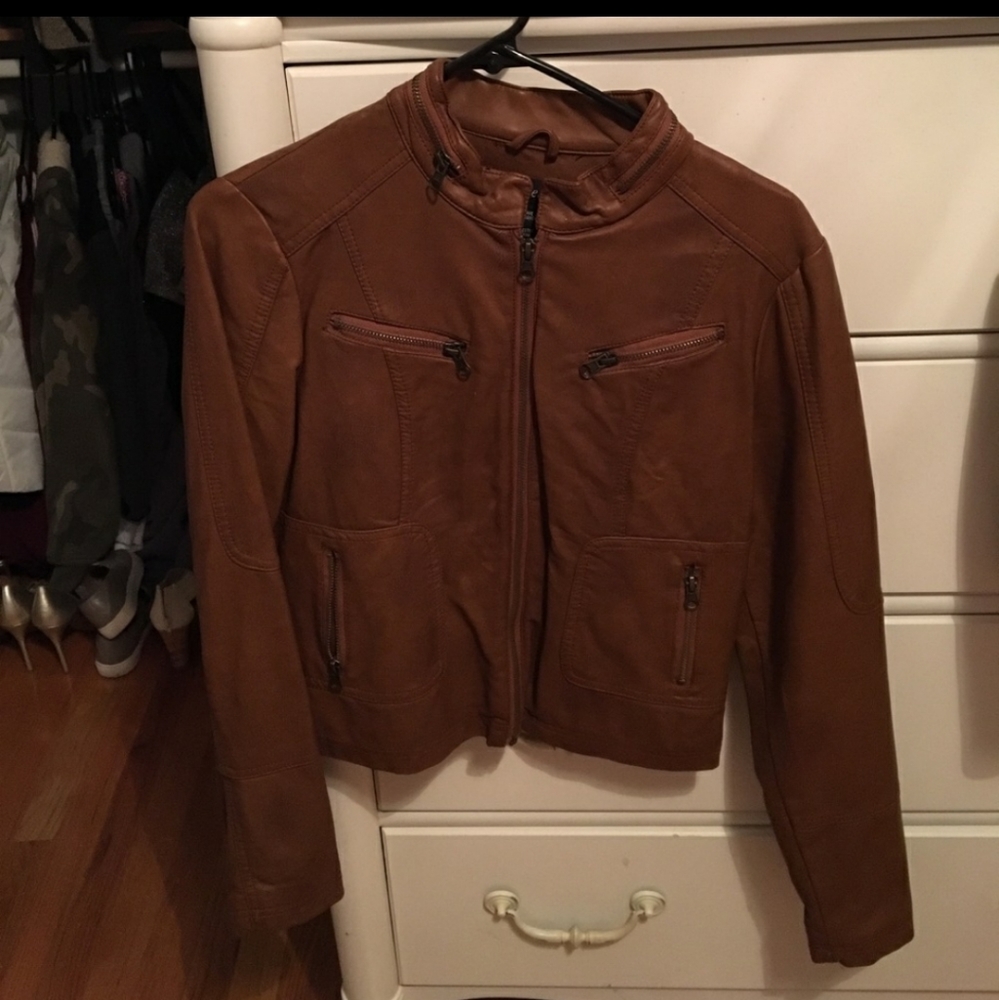 Brown Leather Jacket